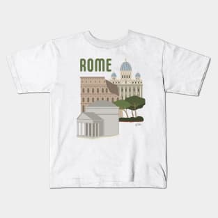 City of Rome Kids T-Shirt